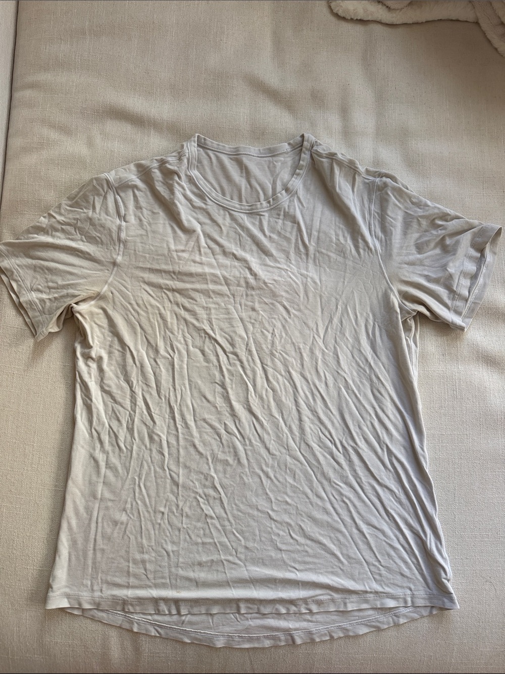 lululemon athletica Men's Short Sleeve Crew Tee in Light Gray